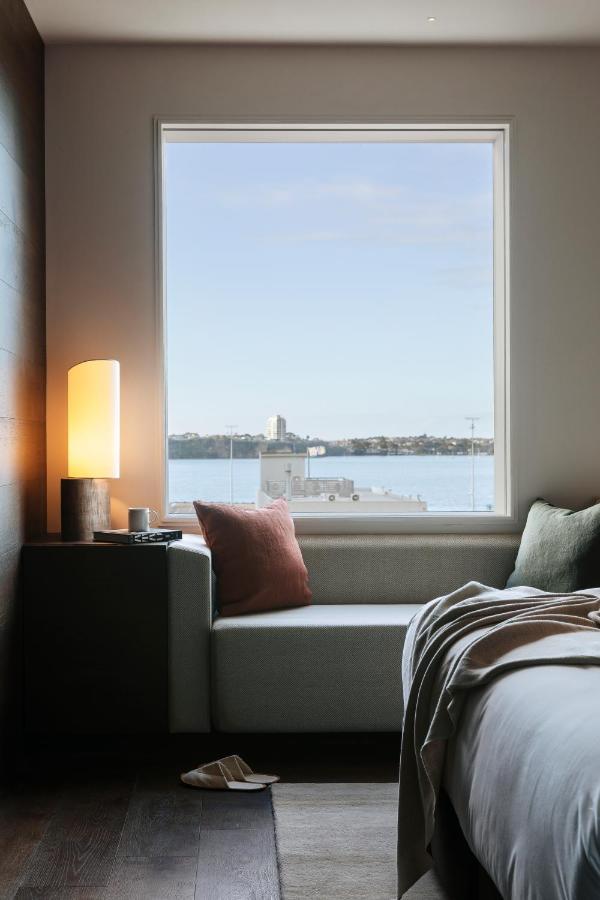 The Hotel Britomart Auckland Exterior photo A bedroom at the Standard East Village