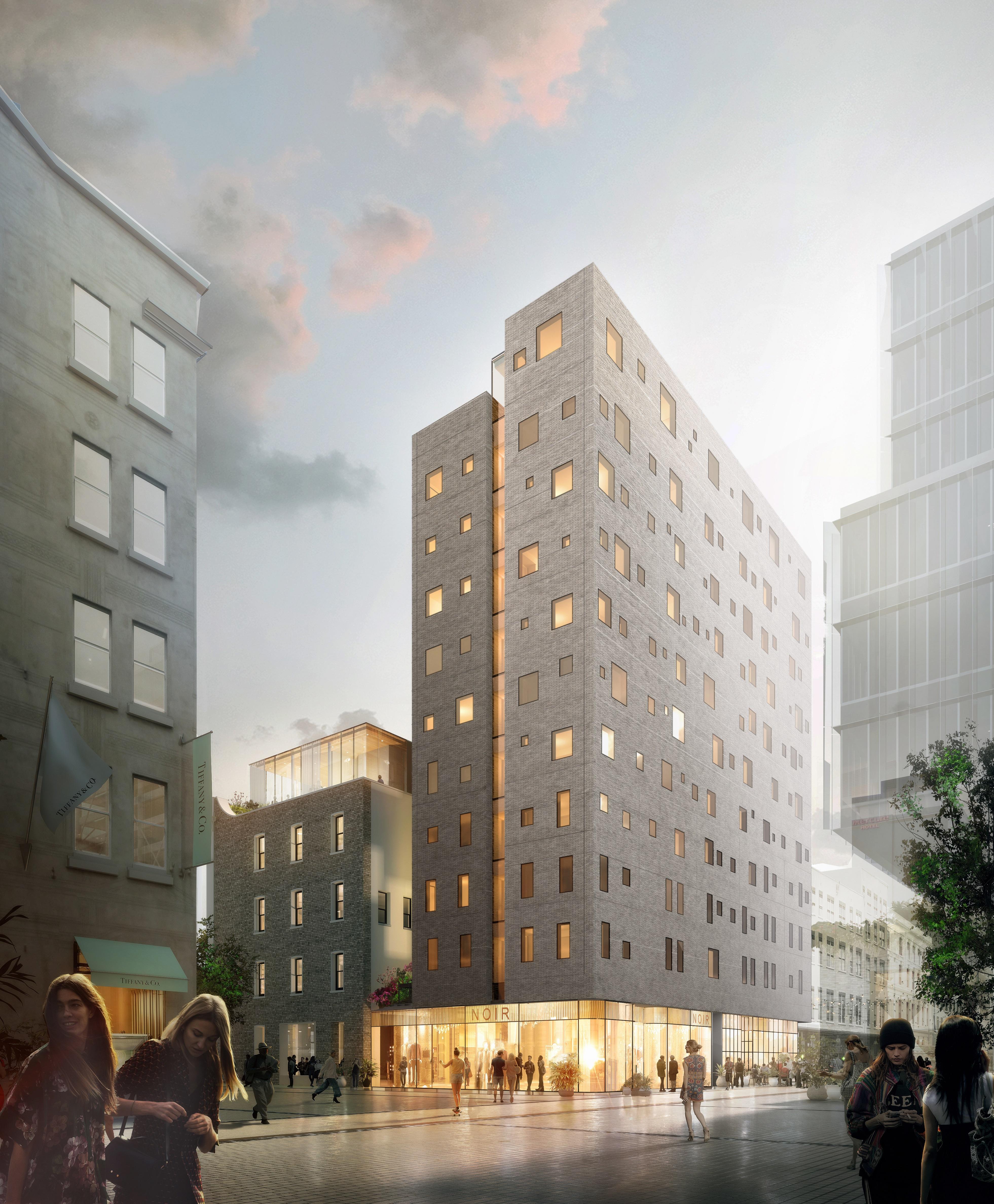 The Hotel Britomart Auckland Exterior photo The proposed hotel