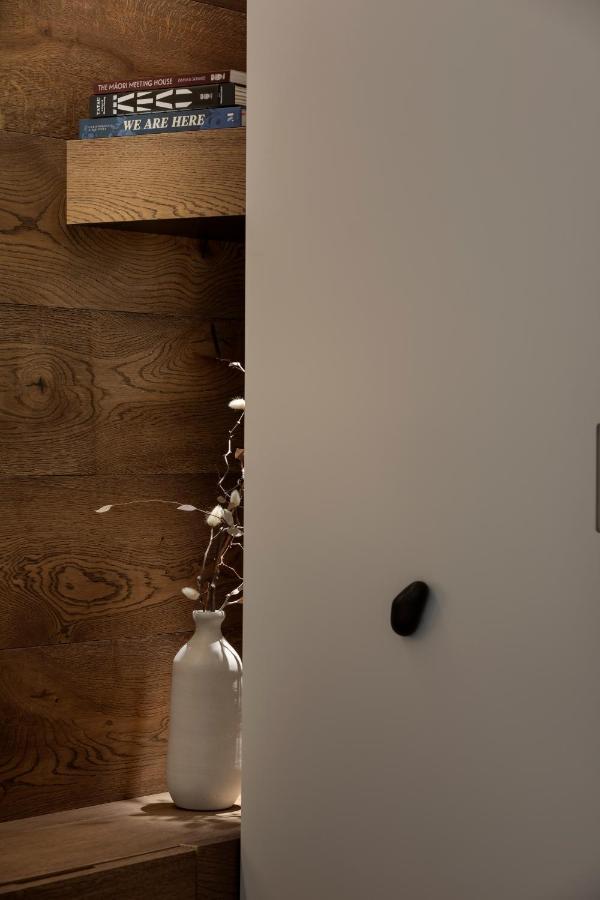 The Hotel Britomart Auckland Exterior photo A door with a doorknob
